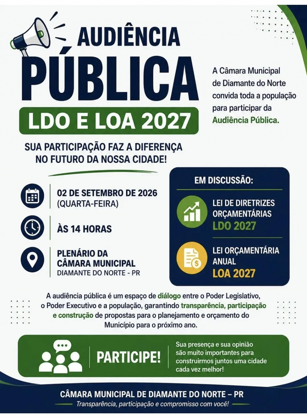 LDO E LOA 2027